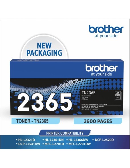 BROTHER TN 2365 TONER CARTRIDGE