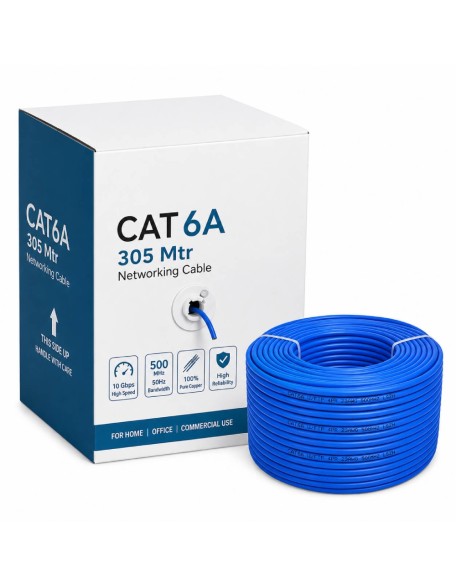 D Link CAT6A 305 Mtr Networking Cables D Link CAT6A 305 Mtr Networking Cables
