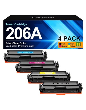 HP 206A TONER CARTRIDGE FULL SET (B,C,Y,M)