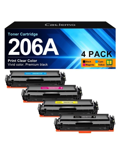 HP 206A TONER CARTRIDGE FULL SET (B,C,Y,M)