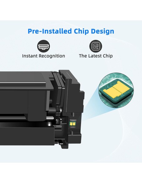HP 222A TONER CARTRIDGE FULL SET (B,C,Y,M)