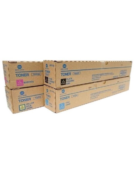 KONICA MINOLTA TN 619 TONER CARTRIDGE FULL SET (B,C,Y,M)