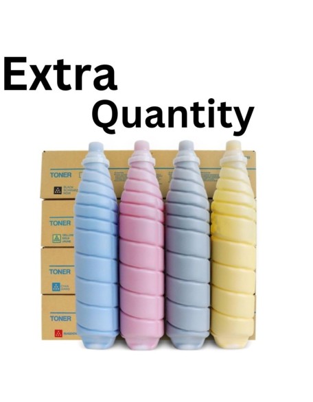 KONICA MINOLTA TN 622 TONER CARTRIDGE FULL SET (B,C,Y,M)